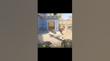 Mirage How to Smoke B Appts From CT Spawn  #csgo #gaming #counterstrike #csgoclips #cs2