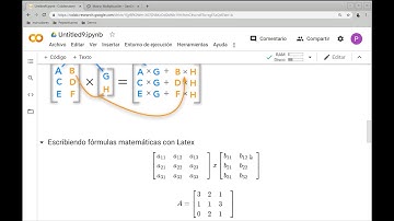 Numpy: Matrices 2. Multiplicación, Elemento Neutro, Matriz Inversa, Matriz Transpuesta, Determinante