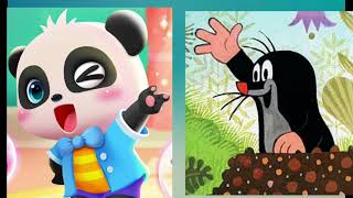 Кротик и Панда - Дыня - серия 8 - развивающий мультфильм для детей