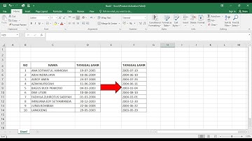 (Otomatis) Cara Mengubah format tanggal pada excel DD-MM-YYYY menjadi YYYY-MM-DD