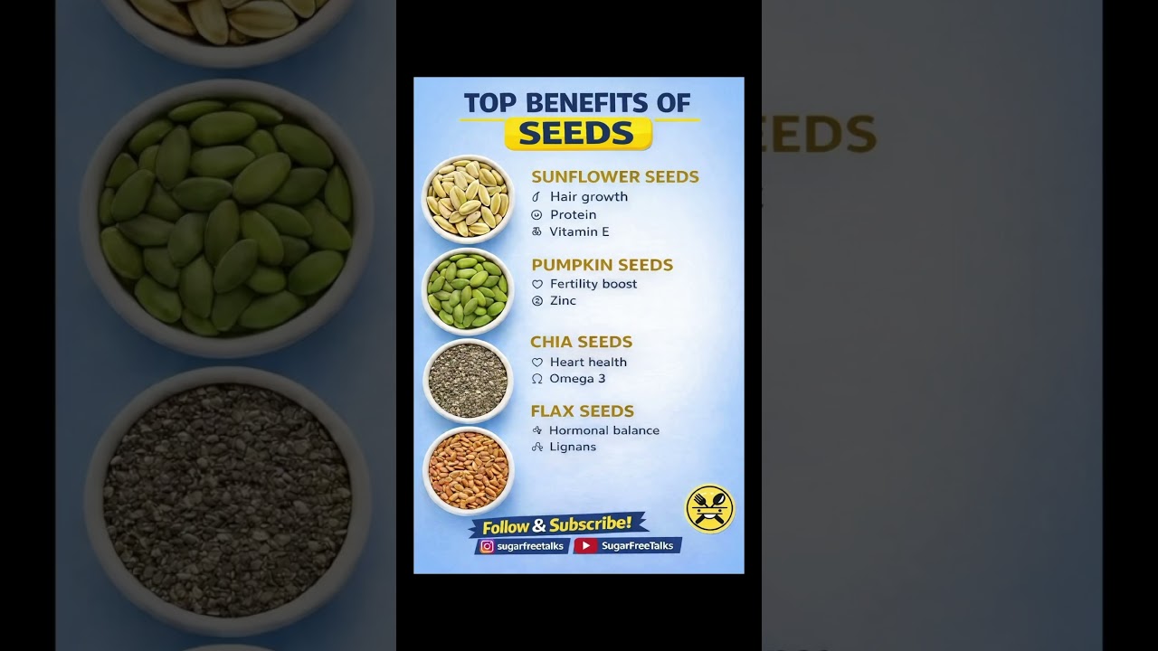 Top 4 Super Seeds You Must Eat Daily 