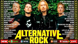 The Best Of 2000's Alternative Rock🎶Creed, Linkin Park, Nickelback, Coldplay, Green Day, Lifehouse