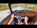 Driving The 1976 Triumph TR6 - Passion Over Profit (POV Binaural Audio)