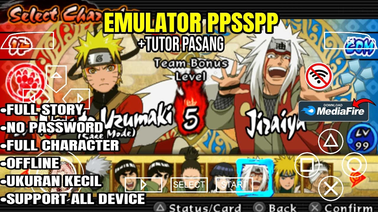 Naruto Shippuden Ultimate Ninja Impact PPSSPP Android | Offline