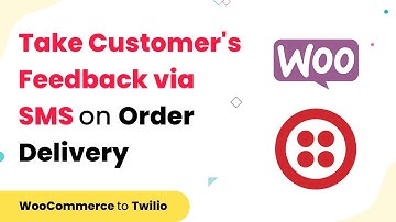 Automatically Send SMS to take Customer