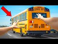 Late for the school bus parkour pov