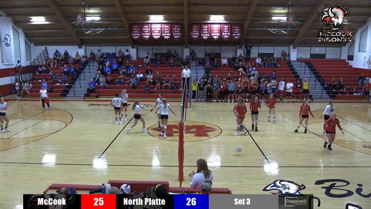 McCook vs North Platte Volleyball 2019 YouTube