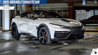 New 2025 Chevrolet Corvette SUV Unveiled - An SUV sports car that is comfortable to drive!