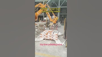 Large load palletizing robot. #factory #factoryproducts #industrialmachine #machine #manufacturing