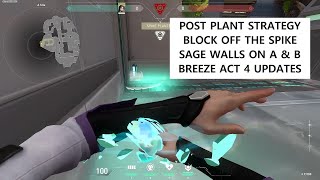 Sage Walls - New Breeze Post Plant Walls for Act 4 #valorant #sage #breeze