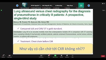POCUS Buổi 2 - Siêu âm phổi