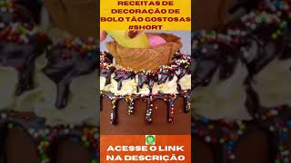 Receitas Deliciosas-Receitas De Decoração De Bolo Tão Gostosas