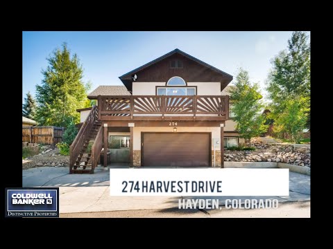 274 Harvest Drive, Hayden, CO home video tour