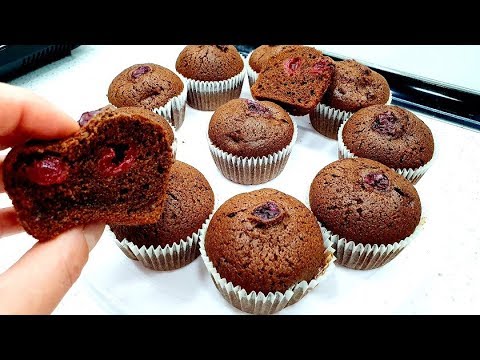 Video: Kako Napraviti Muffin Od Višnje I čokolade