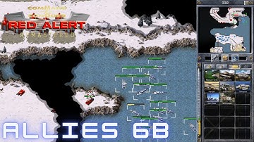 Command & Conquer Red Alert Remastered - Allied Mission 6B - IRON CURTAIN INFILTRATION SOUTH (Hard)