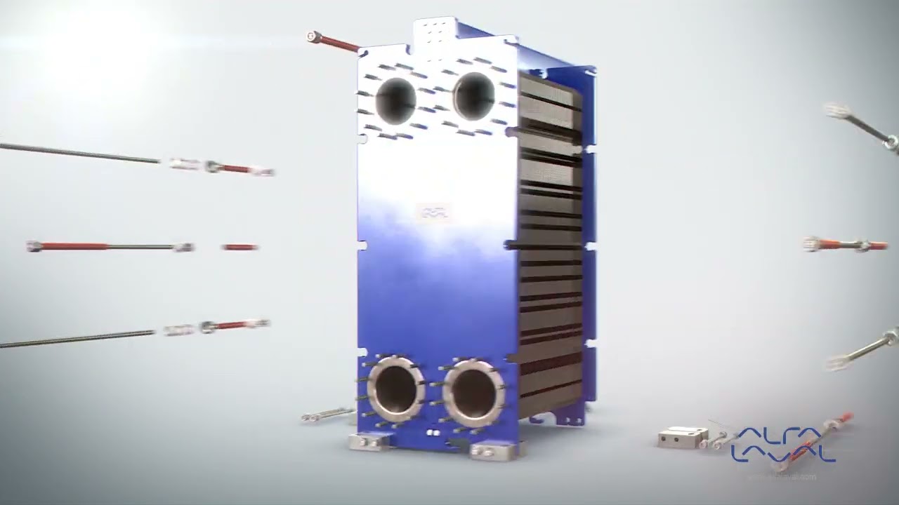 PHE components features heat exchanger assembly industrial