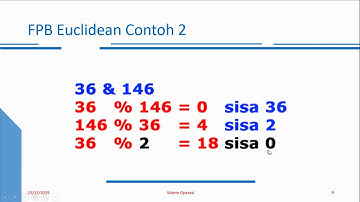 Membuat Program Euclidean C++ || Faktor Persekutuan Terbesar