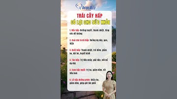 Trái cây hấp có lợi cho sức khỏe #duocsily #dsly #chamsocsuckhoe #suckhoe