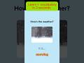 Vocabulary Learning in English. How's the Weather?#learnenglish #spokenenglish #english#learnenglish