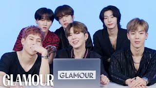 Monsta X Watches Fan Covers on YouTube - Part 1 | Glamour - Monsta X