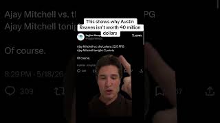 Made Ajay Mitchell in top 30 convos off one playoff series #ajaymitchell #austinreaves