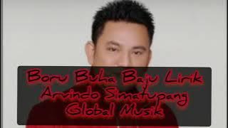Arvindo Simatupang Boru Buha Baju   Lirik (Batak)