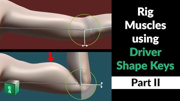 Blender Secrets - Using Drivers for Muscle Deformations 💪
