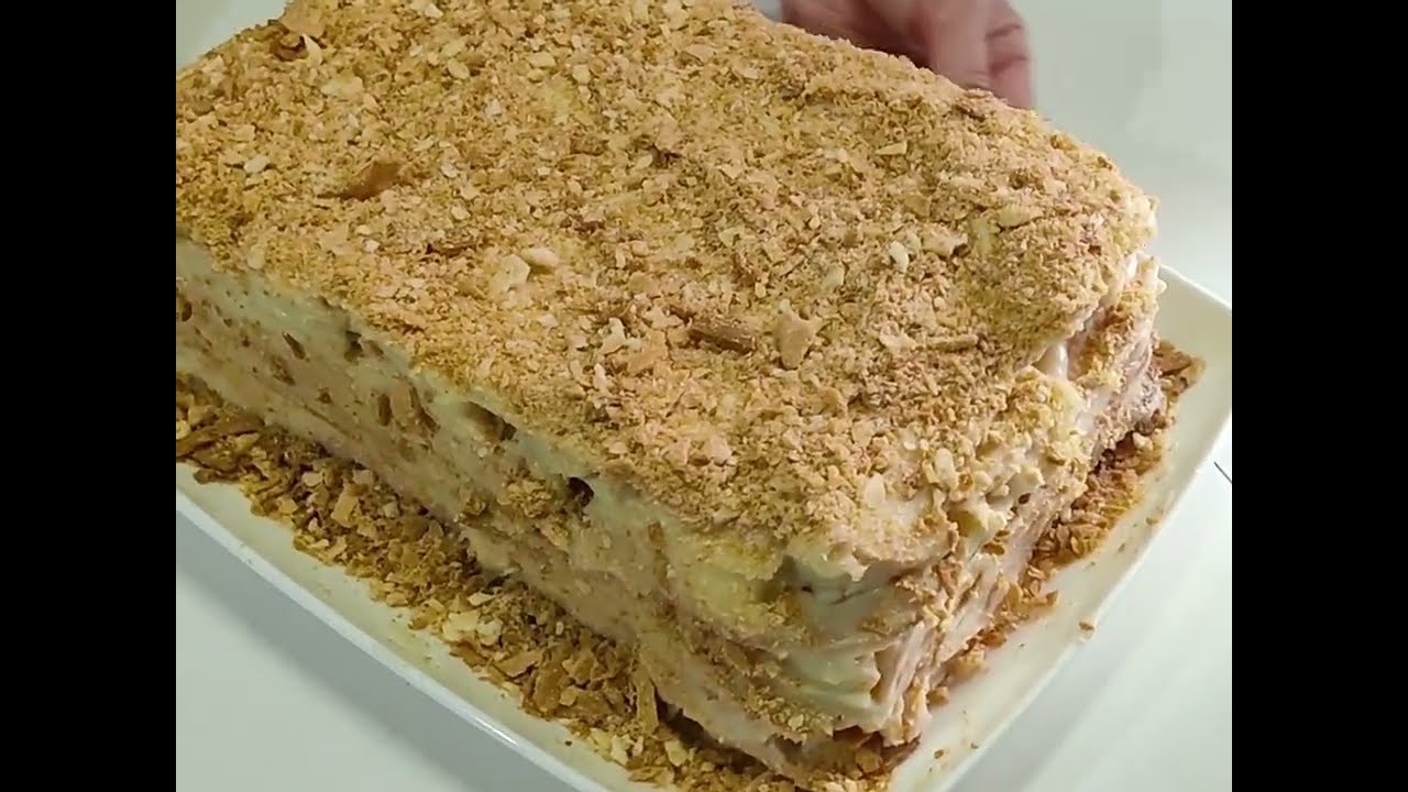 Торт Наполеон. Пошаговый рецепт