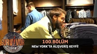 Survivor 2018 100 Bölüm New Yorkta Alışveriş Keyfi