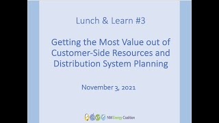 Lunch & Learn #3 - Getting the Most Value out of Customer-Side Resources