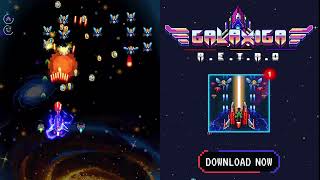 갤럭시가 레트로 - 스페이스 슈터 screenshot 1