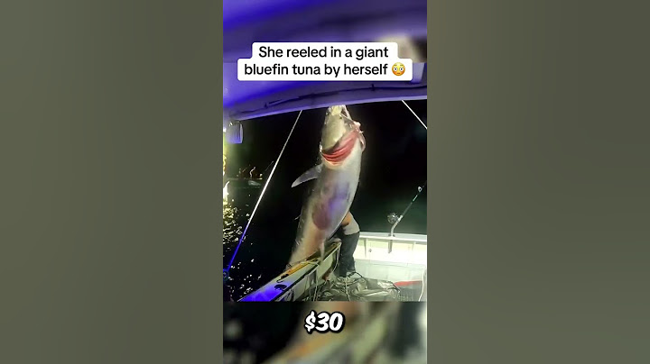 She CAUGHT a BIG FISH