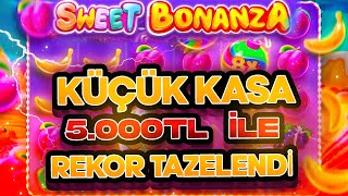 🍭 Sweet Bonanza 🍭 Slot Oyunları 5.000TL KASA İLE GELEN KÜÇÜK KASA DÜNYA REKORU