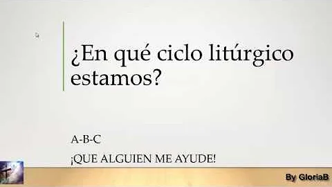 Em que ano Liturgico estamos 2021?
