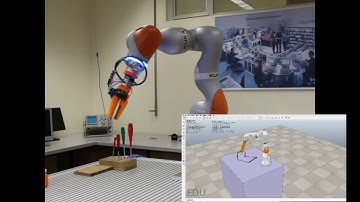 Control KUKA iiwa robot from Vrep
