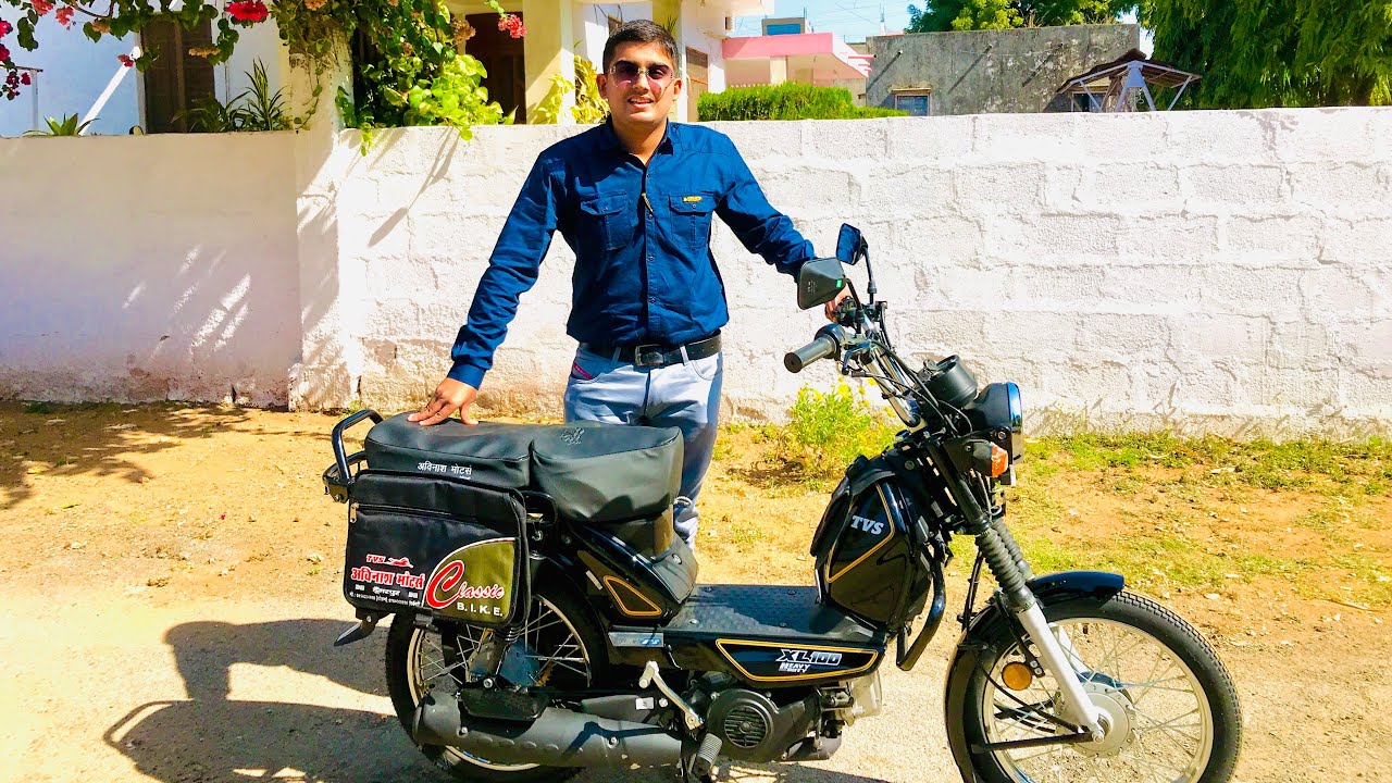 TVS XL100 Heavy Duty Kick Start Review