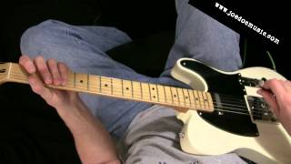 quotThat Old Wheelquot Country Guitar Lesson Chicken Pickin39 Solo