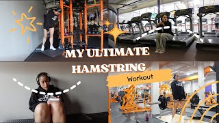 My ULTIMATE Hamstring Workout| gym, leg day, make breakfast with me