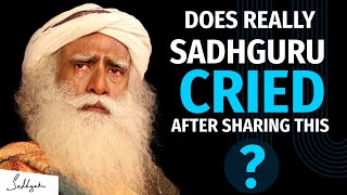 Happen for the 1st time!!😨 why sadhguru CRIED? what happened with SADHGURU?? 😢😢