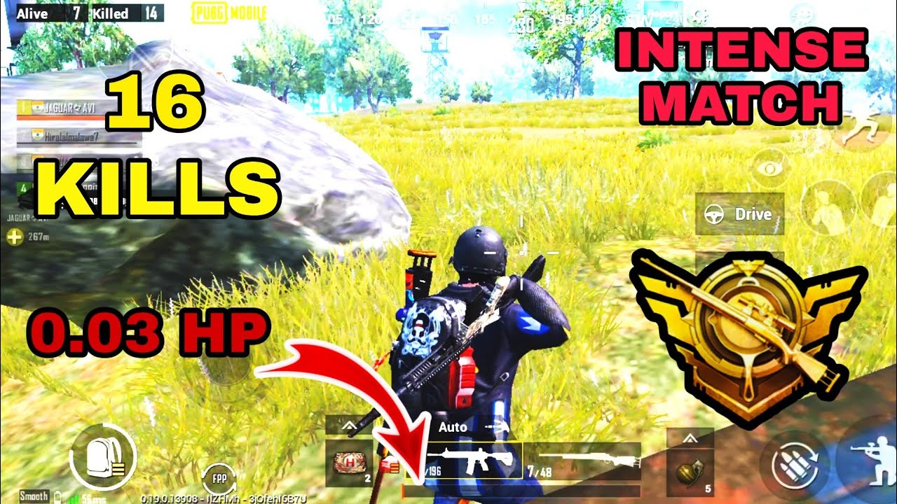SEASON 14 MOST KILLS || INTENSE MATCH || SAD ENDING || JAGUAR々PRÎT ...