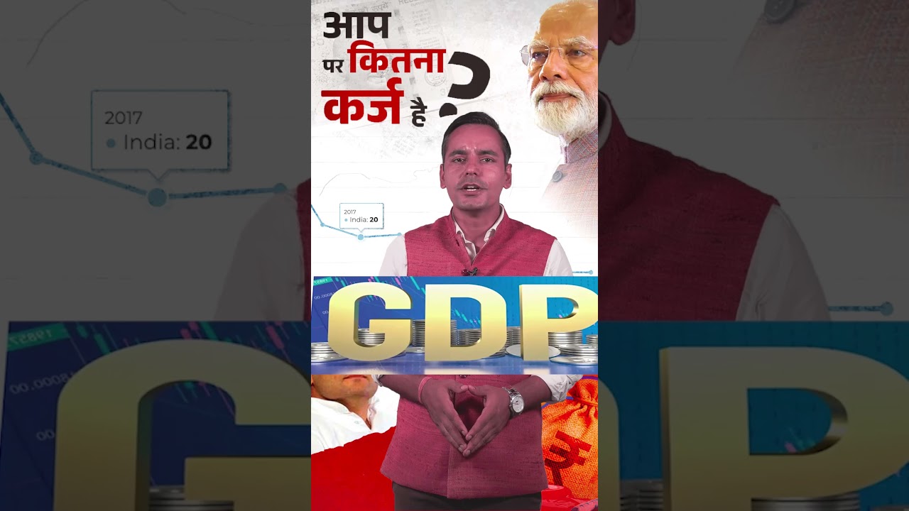 Bharat Par Kitna Karz Hai 2024 ?  India Debt to GDP Ratio 2024 | Mohit Chaudhary 