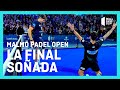 La final soada de sanyo gutirrez y agustn tapia en el malm padel open 2021  world padel tour