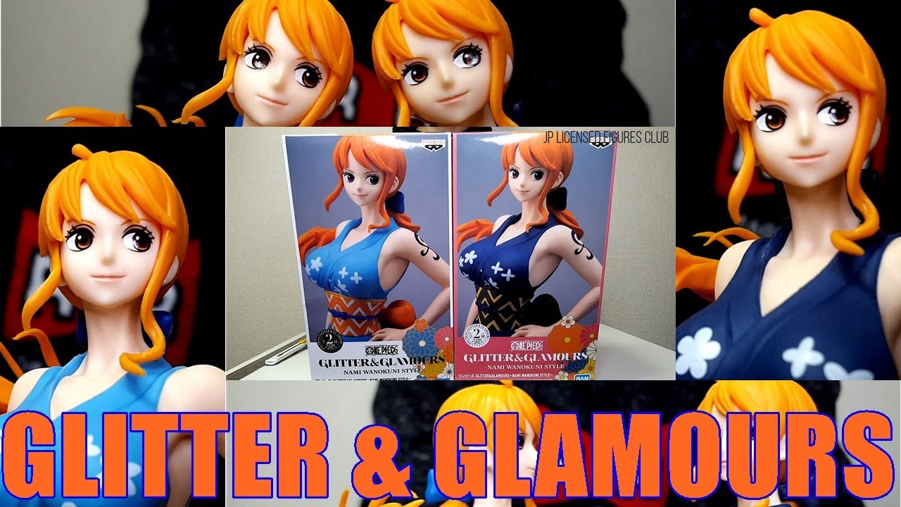Nami Figure Glitter Glamours One Piece Wano Kuni Bandai Unboxing Youtube