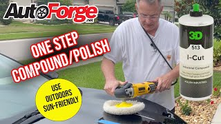 3D I-Cut One Step Compound/ Polish review and How-To.