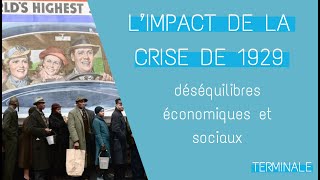 Terminale - L'impact de la crise de 1929