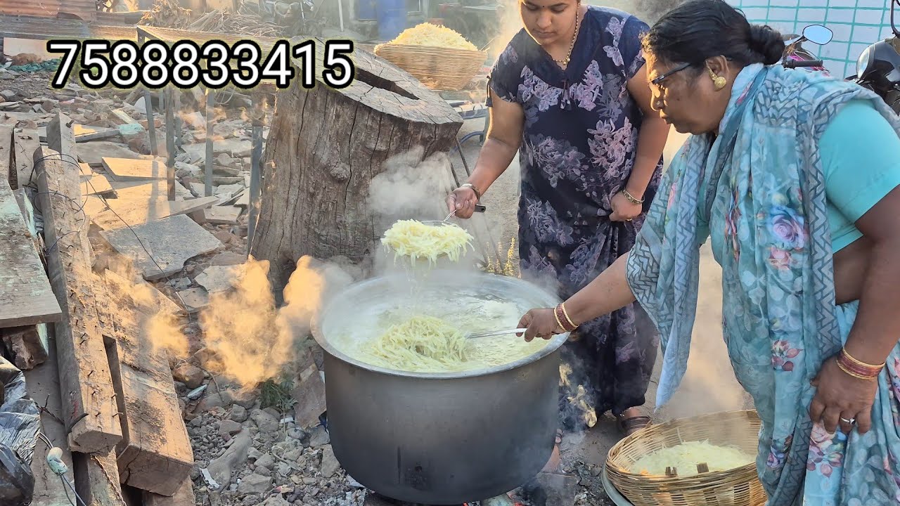 आज केला चुलीवरचा कुरकुरीत असा बटाटा किस 😋घरी आले सगळे पाहुणे 🤗कामकरून कार्यक्रमाला हजेरी लावणं अवघड 