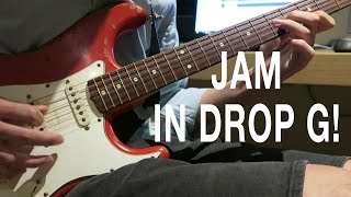 drop g guitar tuning imrpvisation