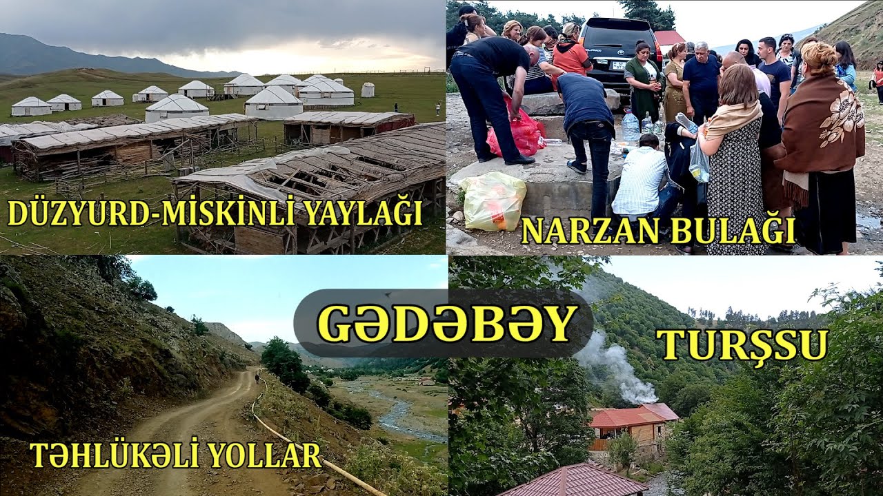 Gədəbəy vlog. İnanılmaz mənzərələr və təhlükəli yollar