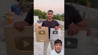 silver or golden play button #support #subscribe