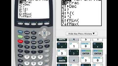 TI 84 Video  Generating Random Numbers